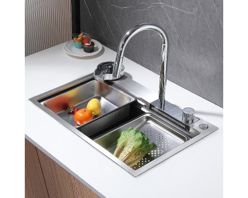 Кухонная мойка Abber Wasser Kreis 68 AF2194SP Сатин