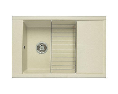 Кухонная мойка Aquaton Делия 78 1A715132DE240 Жемчуг