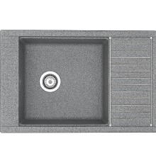 Кухонная мойка Aquaton Делия 78 1A715132DE230 Серый