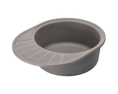 Кухонная мойка Aquaton Чезана 57 1A711232CS250 Серый шелк