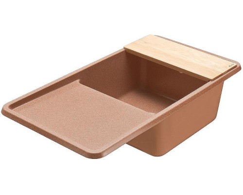 Кухонная мойка Aquaton Беллис 97 1A725132BS270 Терракот