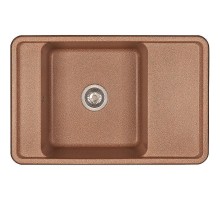 Кухонная мойка Aquaton Беллис 78 1A725032BS270 Терракот