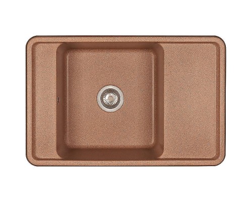 Кухонная мойка Aquaton Беллис 78 1A725032BS270 Терракот