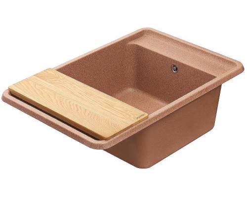 Кухонная мойка Aquaton Беллис 78 1A725032BS270 Терракот