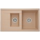 Кухонная мойка Aquaton Делия 87 1A716232DE260 Латте