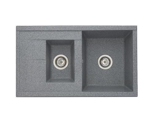 Кухонная мойка Aquaton Делия 87 1A716232DE230 Серая