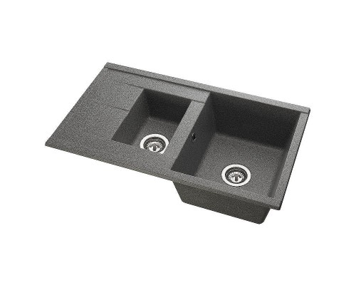 Кухонная мойка Aquaton Делия 87 1A716232DE230 Серая