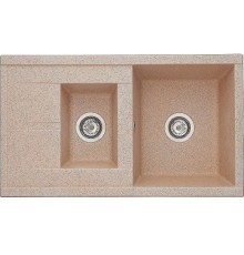 Кухонная мойка Aquaton Делия 87 1A716232DE220 Песочная