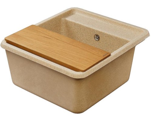 Кухонная мойка Aquaton Беллис 57 1A724932BS220 Песочная