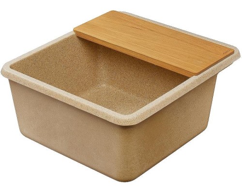 Кухонная мойка Aquaton Беллис 57 1A724932BS220 Песочная