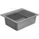 Кухонная мойка Aquaton Делия 60 1A715232LD230 Серая