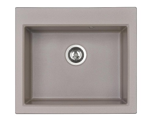 Кухонная мойка Aquaton Линеа 58 1A733032LW250 Серый шелк