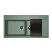 Кухонная мойка Florentina Россана 100 20.335.E1000.307 цвет Серый шёлк