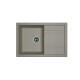 Кухонная мойка Florentina Липси 76 20.160.D0760.307 цвет Серый шёлк