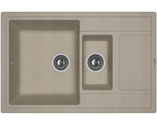 Кухонная мойка Florentina Липси 78 20.250.D0780.307 цвет Серый шёлк