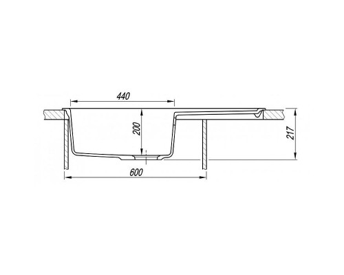 Кухонная мойка Florentina Специя 86 17.060.D0860.305 цвет Грей