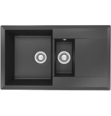 Кухонная мойка Florentina Тоскана 86 17.055.D0860.102 цвет Черный