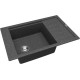 Кухонная мойка Florentina Липси-780Р 20.275.D0780.102 Черная