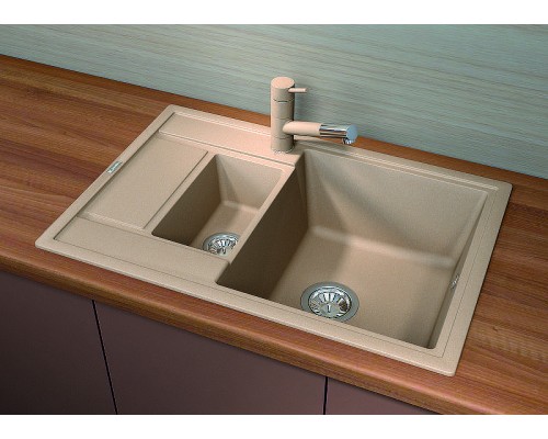 Кухонная мойка Florentina Липси-780К 20.250.D0780.303 Мокко