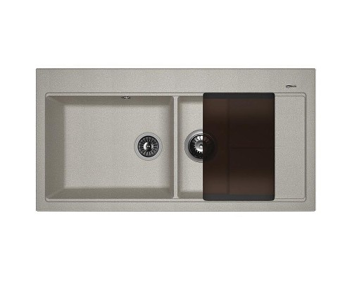 Кухонная мойка Florentina Россана-1000 20.335.E1000.305 Грей