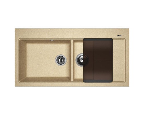 Кухонная мойка Florentina Россана-1000 20.335.E1000.104 Бежевая
