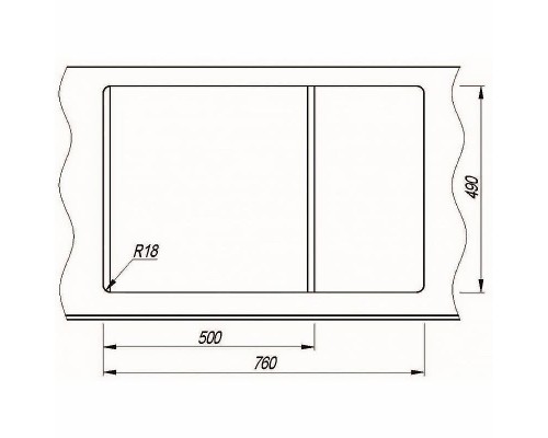Кухонная мойка Florentina Ривьера-780 20.480.C0780.202 Шампань