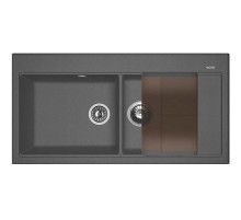 Кухонная мойка Florentina Россана-1000 20.335.E1000.302 Антрацит