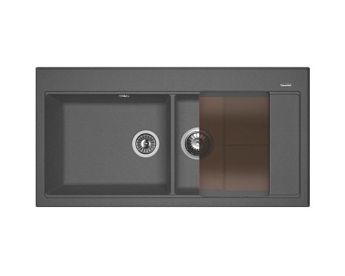 Кухонная мойка Florentina Россана-1000 20.335.E1000.302 Антрацит