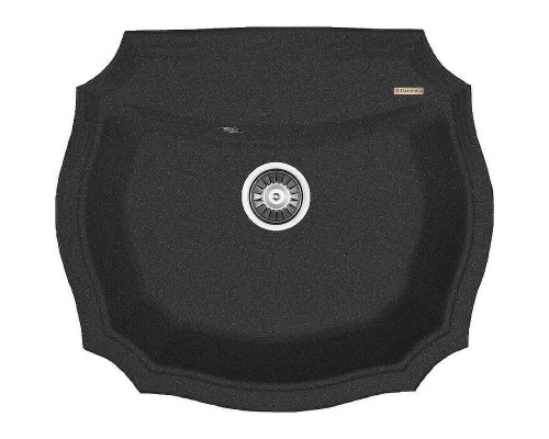 Кухонная мойка Florentina Эмилия-640 20.355.D0640.102 Черная