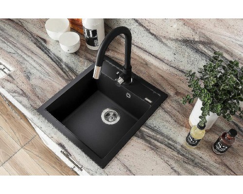 Кухонная мойка Florentina Липси-460 20.280.B0460.102 Черная
