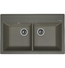 Кухонная мойка Florentina Липси-820 20.370.E0820.102 Черная