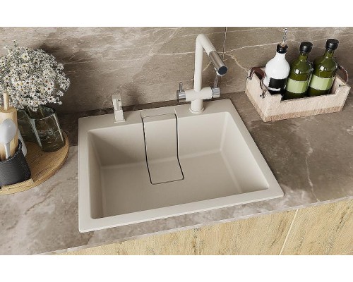 Кухонная мойка Florentina Ривьера-600 20.490.D0600.104 Бежевая