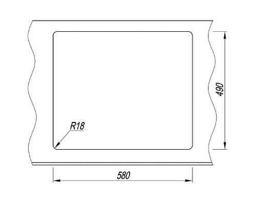 Кухонная мойка Florentina Ривьера-600 20.490.D0600.104 Бежевая