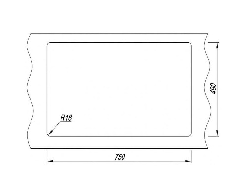 Кухонная мойка Florentina Ромия-770 20.495.E0770.102 Черная