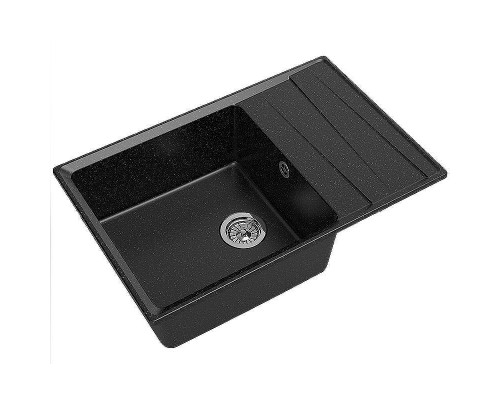 Кухонная мойка GranFest Level GF-LV-760L Черная