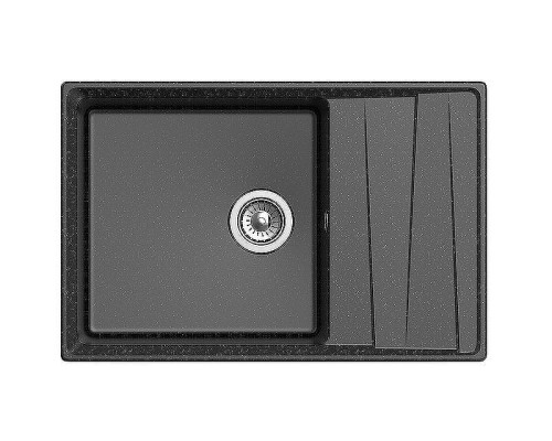 Кухонная мойка GranFest Level GF-LV-760L Черная