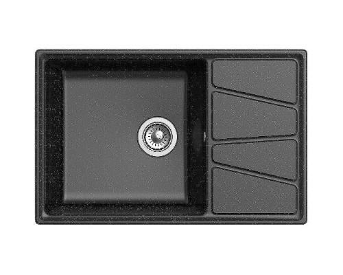 Кухонная мойка GranFest Vertex GF-V-780L Черный