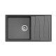 Кухонная мойка GranFest Level GF-LV-860L Графит