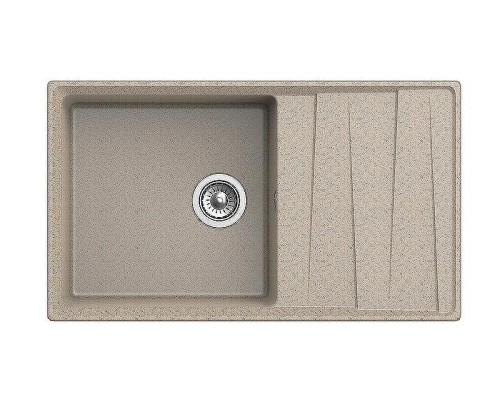 Кухонная мойка GranFest Level GF-LV-860L Песочная