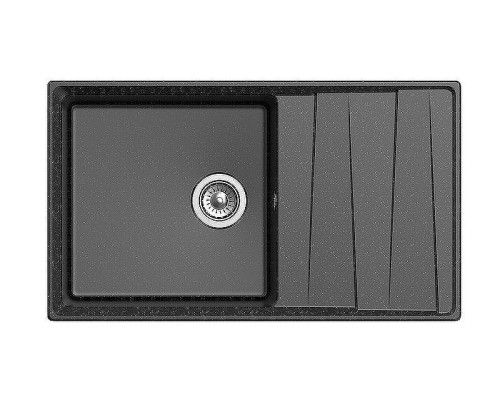 Кухонная мойка GranFest Level GF-LV-860L Черная