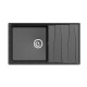 Кухонная мойка GranFest Level GF-LV-860L Черная