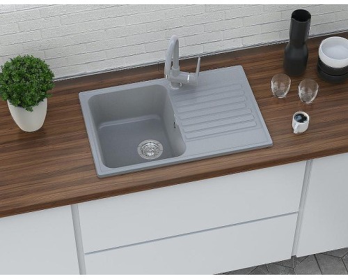Кухонная мойка GranFest Quarz GF-Z78 Серая