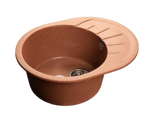 Кухонная мойка GranFest Rondo GF-R580L Терракот