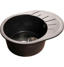 Кухонная мойка GranFest Rondo GF-R580L Черная