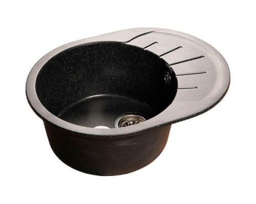 Кухонная мойка GranFest Rondo GF-R580L Черная