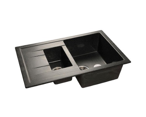 Кухонная мойка GranFest Quadro GF-Q775KL Черная