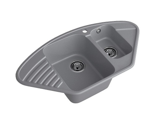 Кухонная мойка GranFest Quarz GF-Z14 Темно-серая
