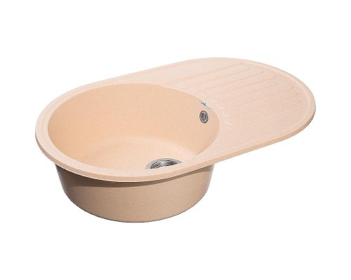 Кухонная мойка GranFest Quarz GF-Z18 Бежевая