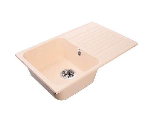 Кухонная мойка GranFest Quarz GF-Z78 Бежевая