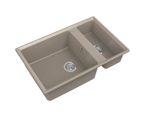 Кухонная мойка GranFest Level GF-LV-760K Песочная